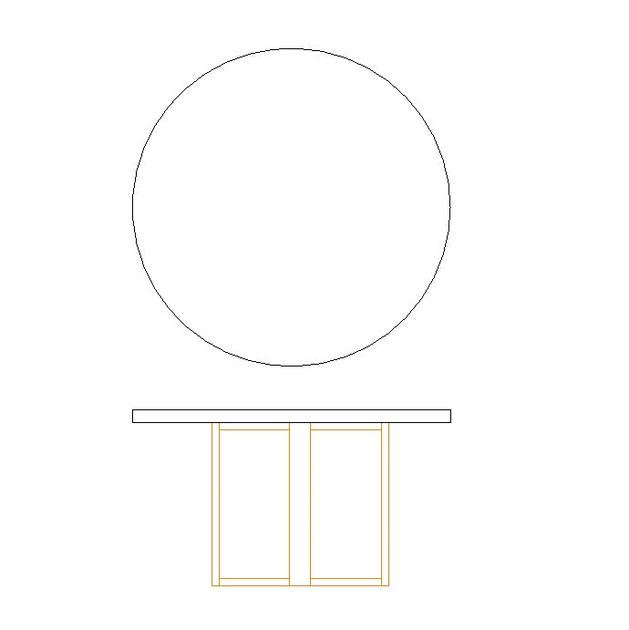 Del Mar Outdoor Dining Table Base