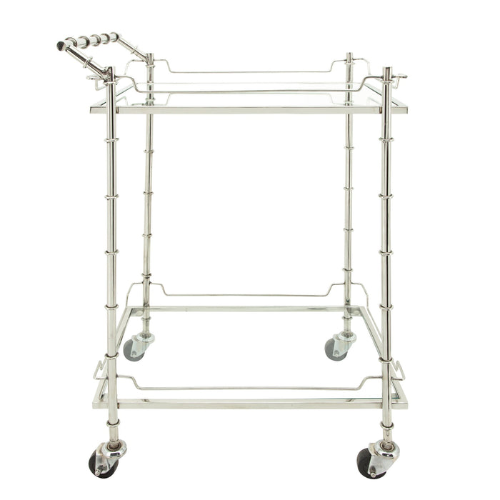 two-tier-30-h-rolling-bar-cart-silver-1
