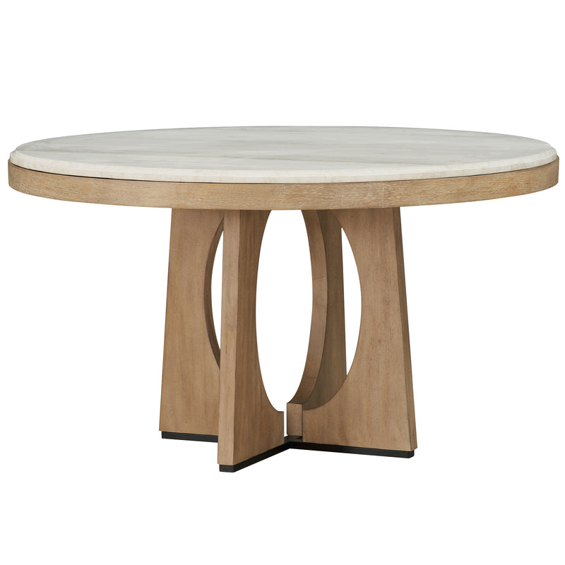 Parker House Escape - Dining 54" Round Table with console & 4 caster chairs