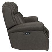 McGwire Leather Power Motion Sofa - Furniture City (CA)l