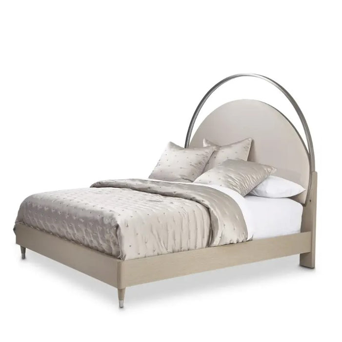AICO Eclipse King Upholstered Bed in Moonlight image