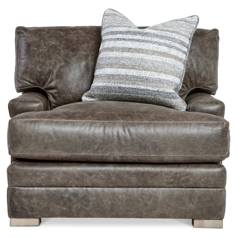 Burnham Leather Chair - Furniture City (CA)l