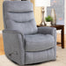 Parker Living Gemini - Capri Silver Swivel Glider Recliner