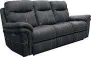 Parker Living Mason - Charcoal Power Reclining Sofa and Loveseat