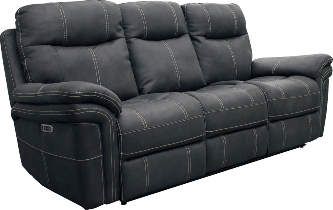 Parker Living Mason - Charcoal Power Reclining Sofa Loveseat and Recliner