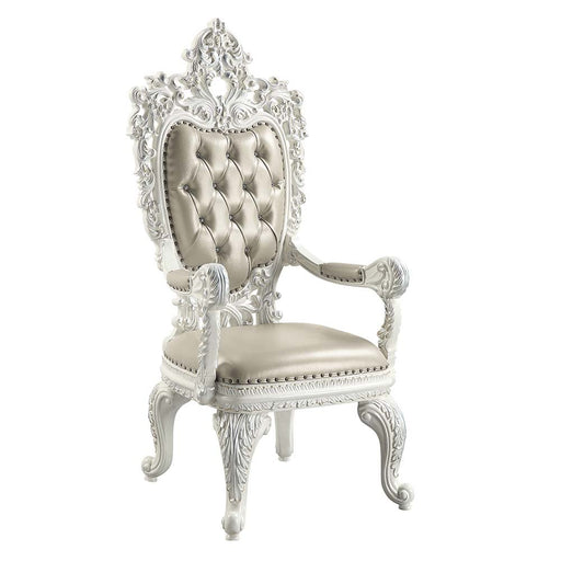 vanaheim-beige-leatherette-antique-white-arm-chair-set-2-1