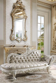 vanaheim-beige-leatherette-antique-white-bench-1