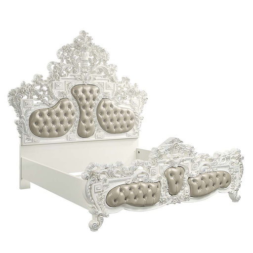 vanaheim-beige-leatherette-antique-white-eastern-king-bed-1