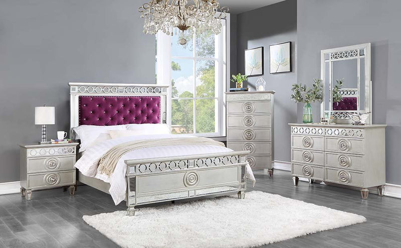 varian-burgundy-velvet-silver-mirrored-finish-twin-bed-5