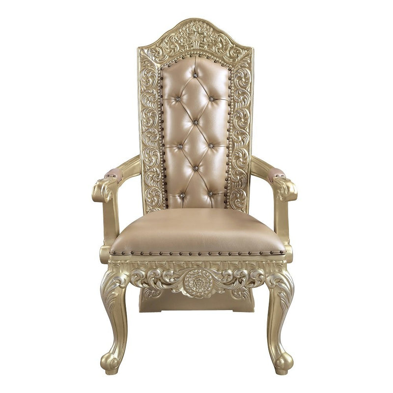 vatican-leatherette-champagne-silver-arm-chair-set-2-3