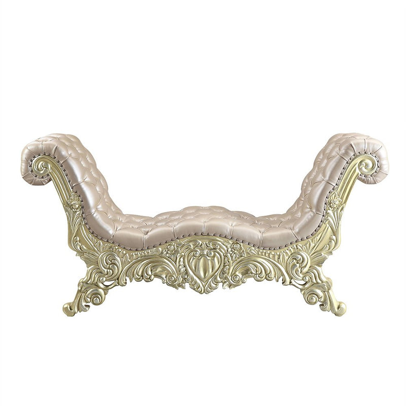 vatican-leatherette-light-gold-champagne-silver-bench-3