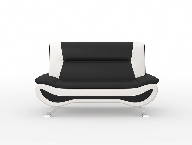 veloce-black-and-gray-love-seat-1