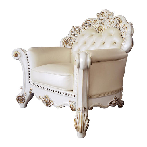 vendome-champagne-leatherette-antique-pearl-finsih-chair-w-pillow-2