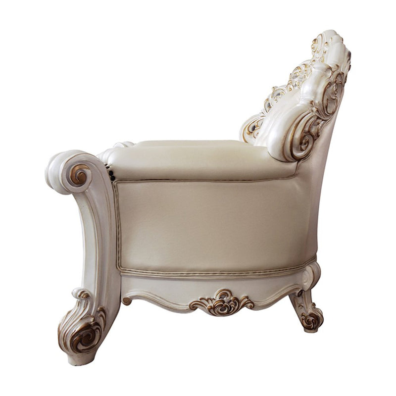 vendome-champagne-leatherette-antique-pearl-finsih-chair-w-pillow-5