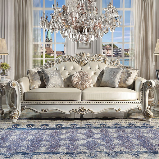 vendome-champagne-leatherette-antique-pearl-finsih-sofa-w-5-pillows-1
