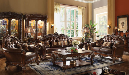 vendome-cherry-leatherette-cherry-sofa-w-4-pillows-1