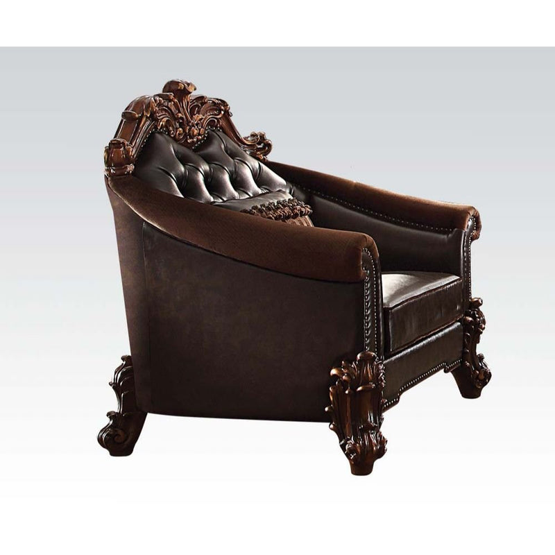 vendome-ii-two-tone-dark-brown-leatherette-cherry-chair-w-pillow-1