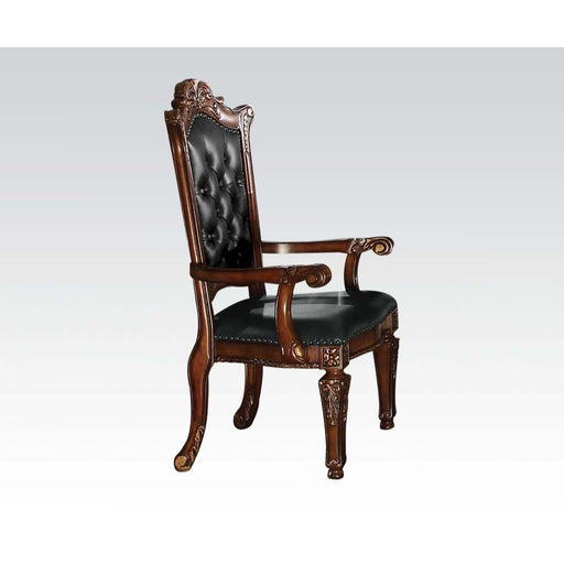 vendome-leatherette-cherry-arm-chair-set-2-1