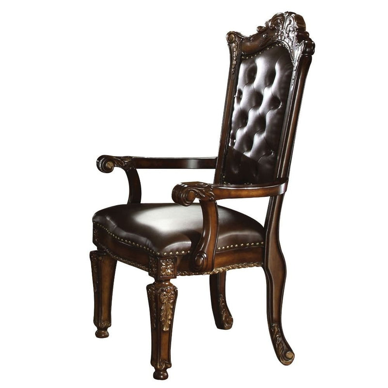 vendome-leatherette-cherry-arm-chair-set-2-2