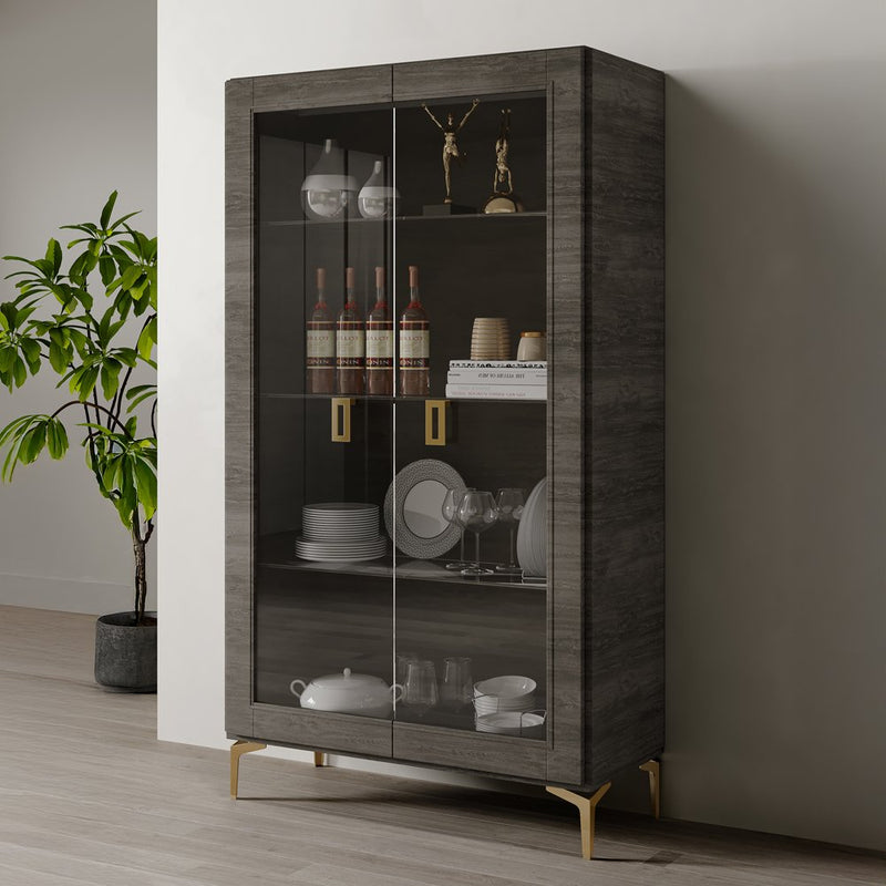 venezia-gray-oak-high-gloss-wine-cabinet-1