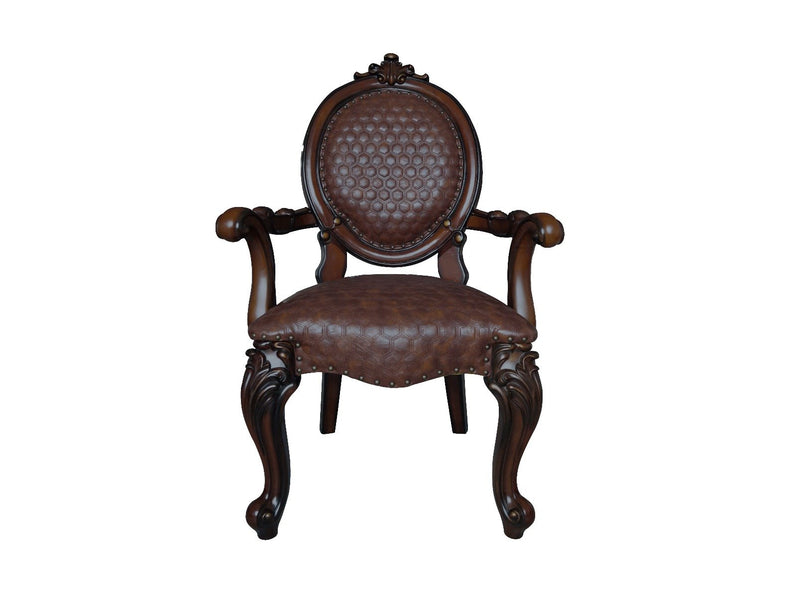 versailles-cherry-oak-arm-chair-set-2-2