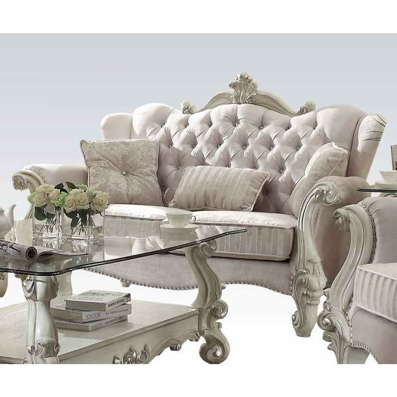 versailles-ivory-fabric-bone-white-loveseat-w-3-pillows-1