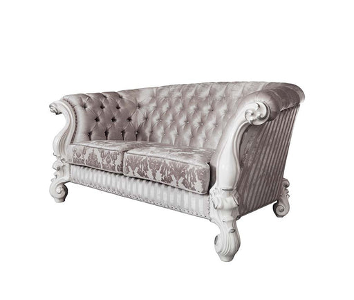 versailles-ivory-fabric-bone-white-loveseat-w-5-pillows-1