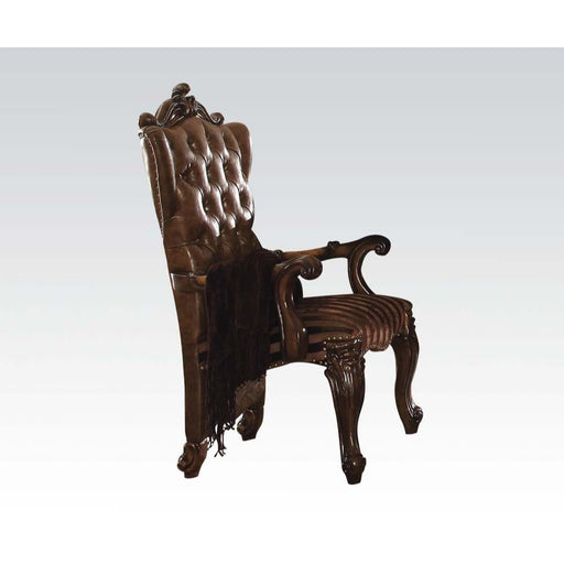 versailles-two-tone-light-brown-leatherette-fabric-cherry-oak-arm-chair-set-2-1