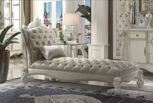 versailles-vintage-gray-leatherette-bone-white-chaise-w-pillow-1