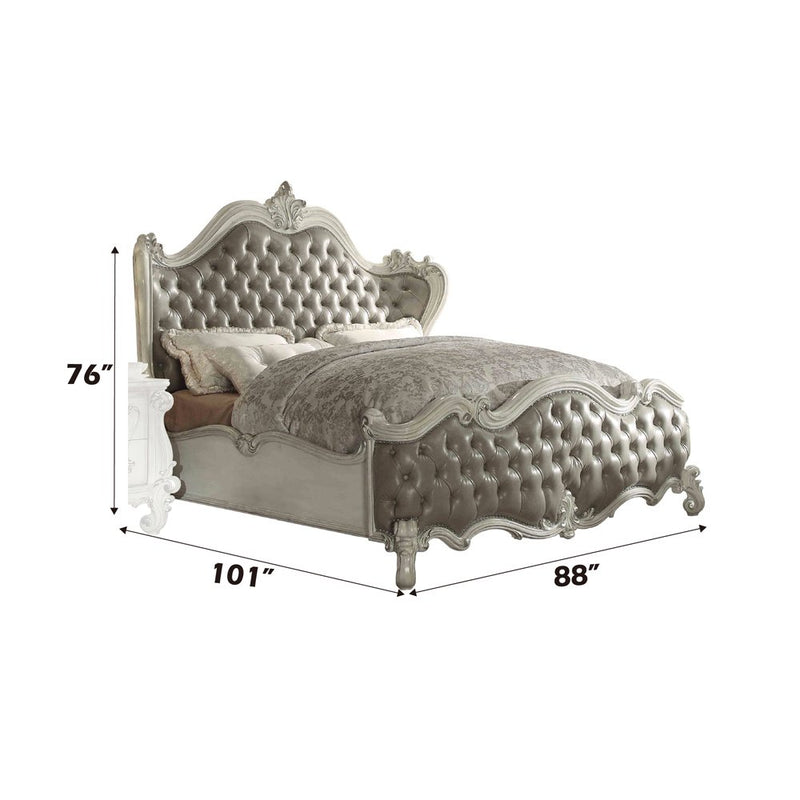 versailles-vintage-gray-leatherette-bone-white-ck-bed-3