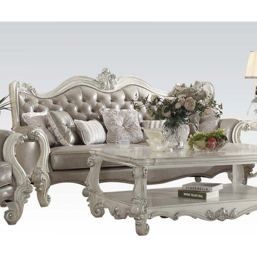 versailles-vintage-gray-leatherette-bone-white-sofa-w-7-pillows-1