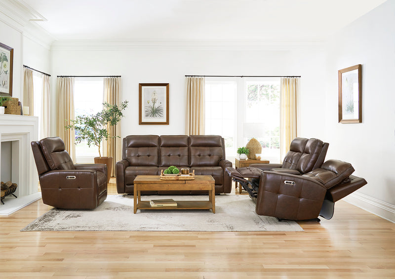 Parker Living Canterbury - Acorn Power Reclining Zero Gravity Sofa