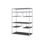 vonara-rustic-gray-oak-chrome-bookshelf-1