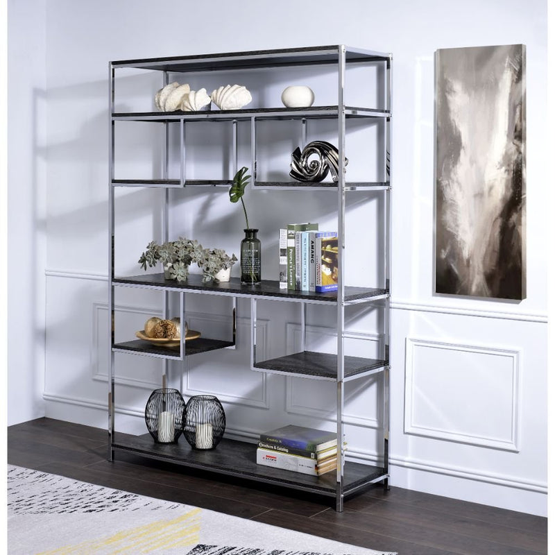 vonara-rustic-gray-oak-chrome-bookshelf-3