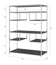 vonara-rustic-gray-oak-chrome-bookshelf-4