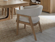 Parker House Escape - Dining 54" Round Table with buffet server & 4 barrel chairs