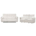 Parker Living Radius - Mega Ivory Power Reclining Sofa and Loveseat