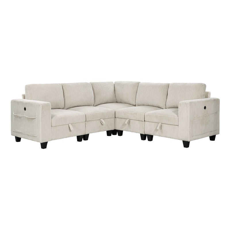 walterboro-beige-5-5-piece-sectional-with-storage-storage-pouches-and-charging-ports-2