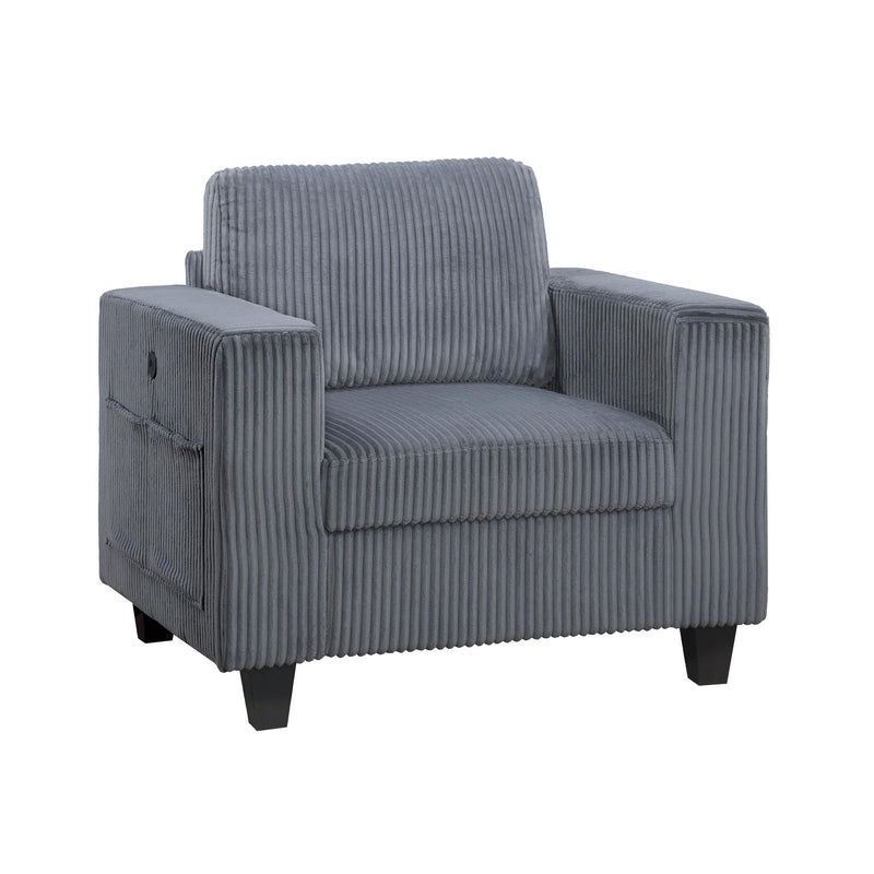 walterboro-dark-gray-chair-with-storage-pouches-and-charging-ports-2