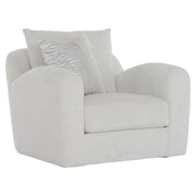 Asher Fabric Swivel Chair - Furniture City (CA)l