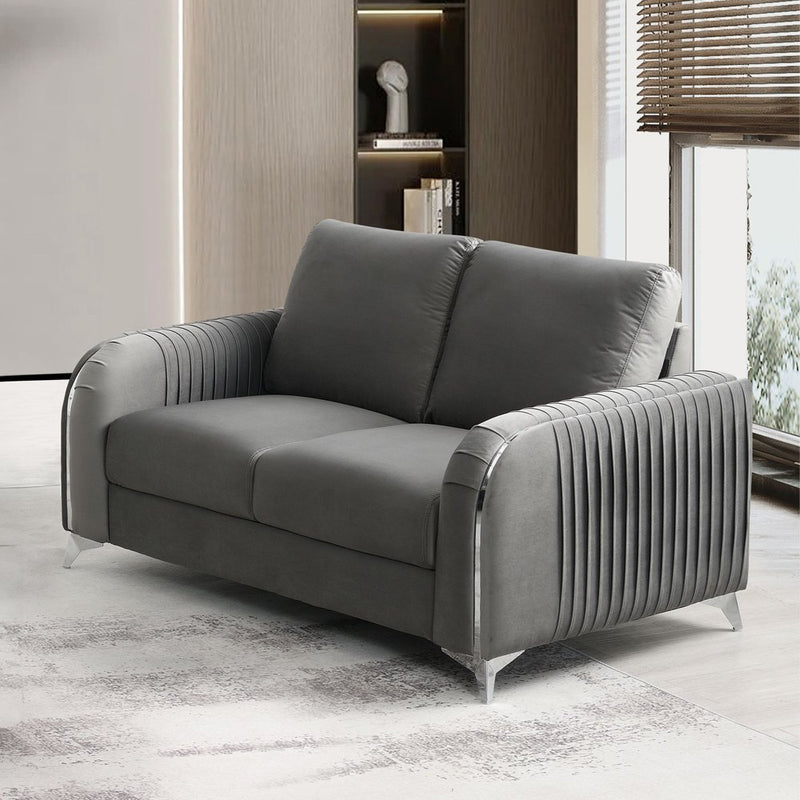 wenona-gray-velvet-loveseat-1