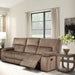 Parker Living Chapman - Kona Manual Reclining Sofa and Loveseat - MCHA-32-KON