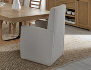 Parker House Escape - Dining 54" Round Table with console & 4 caster chairs
