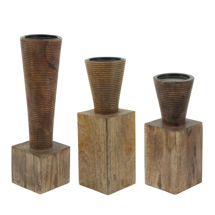 wood-10-h-geometric-candle-holder-brown-4