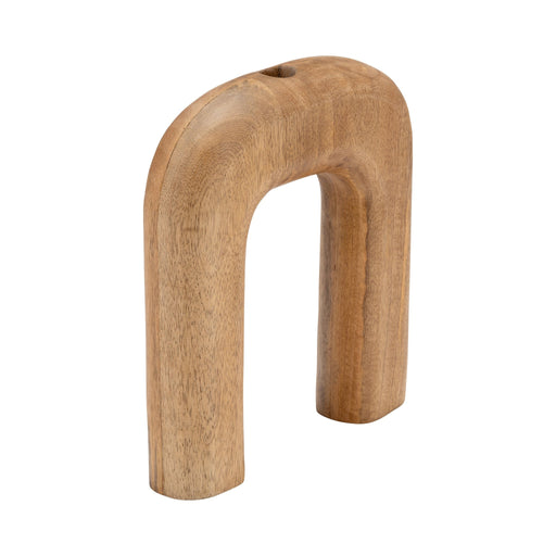 wood-10-h-horseshoe-vase-brown-2