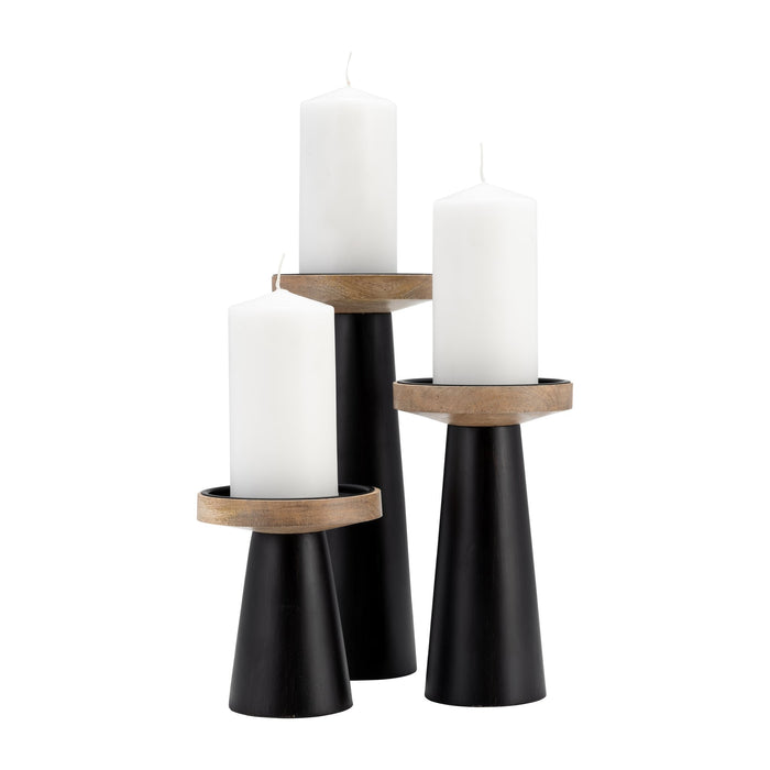 wood-12-flat-candle-holder-stand-black-natural-8