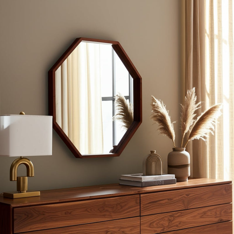 wood-30x30-octagon-shaped-mirror-cherry-9