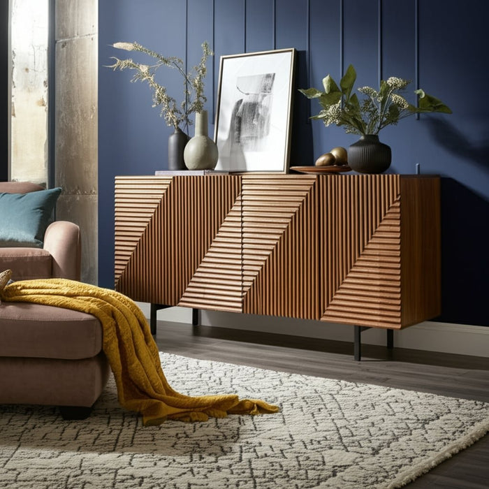 wood-4-door-fluteboard-cabinet-brown-7