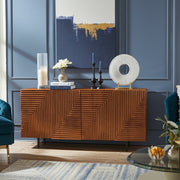 wood-4-door-fluteboard-cabinet-brown-8