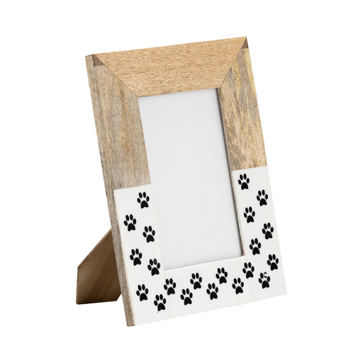 wood-4x6-dog-paws-photo-frame-white-2